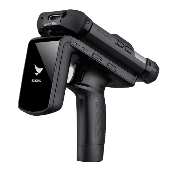 bluebird gun lecteur traçabilité